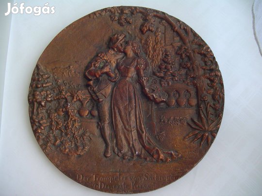 Német Antik Fali dísz szép db