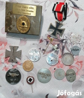 Német II.Világháborús Náci relikvia csomag