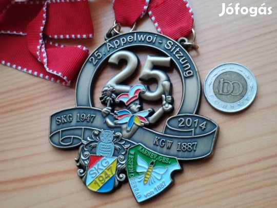 Német Karneváli 2014-es medál