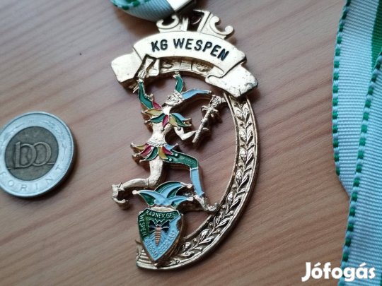Német Karneváli medál "KB Wespen"