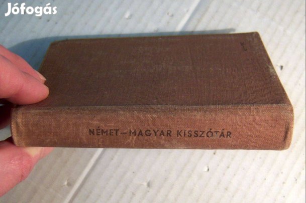 Német-Magyar Kisszótár (Halász Előd) 1955 (viseltes) 7kép+tartalom