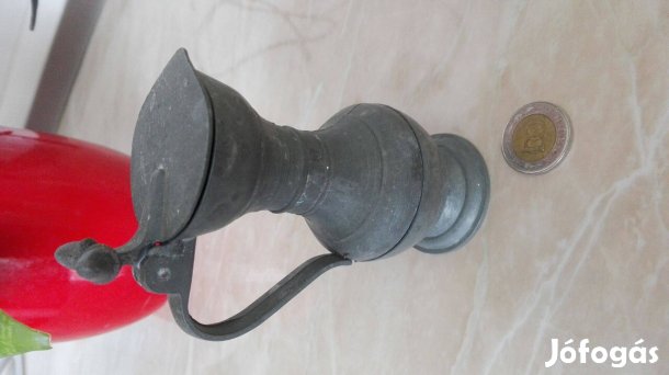 Német Ón kupa gyártó jelzés az aljában Az 1800-as évek végéről