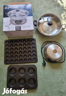 Német Remo hot pot (hotpot) forró fazék és süti formák