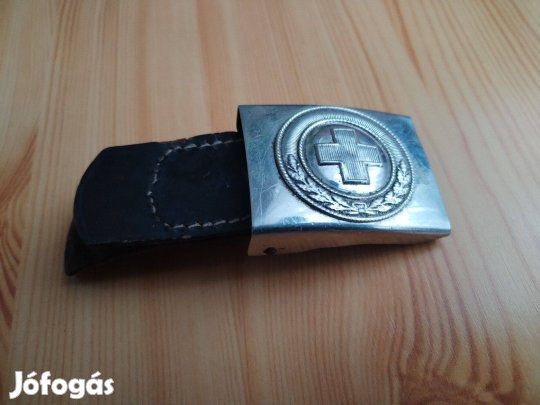 Német Vöröskereszt DRK övcsat 1933-as mintájú ritka db