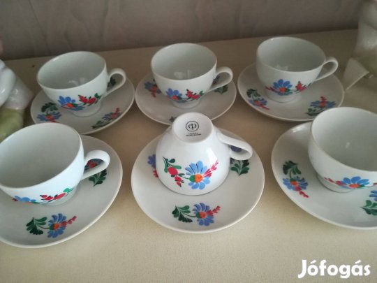 Német (GDR) 6 személyes kávéskészlet új állapotban eladó