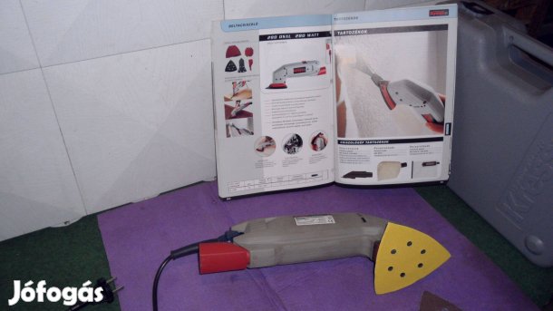 Német "Kress" ipari delta exc. csiszoló políroz. stb. újonnan, fotó !