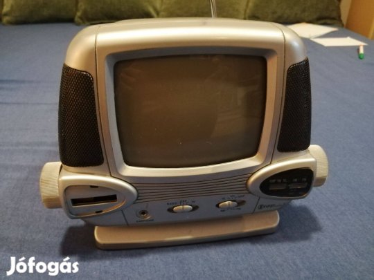 Német- mini TV+ rádió (üzemképes gyüjtői darab