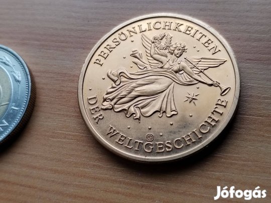 Német aranyozott emlékérem "Gorbacsov"