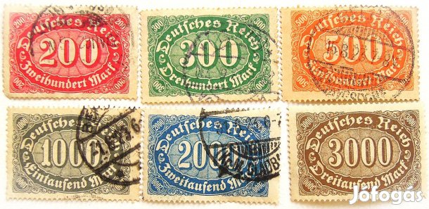 Német birodalom bélyeg csomag No 3