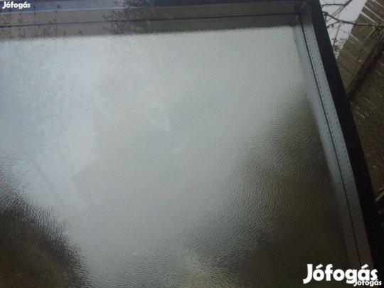 Német dupla 3 rétegű hőszigetelt csincsilla üveg ablak 64,5x90 cm új