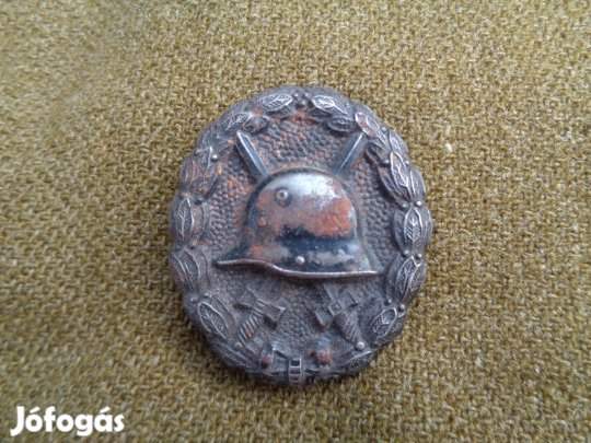 Német fekete sebesülési kitüntetés világháborús