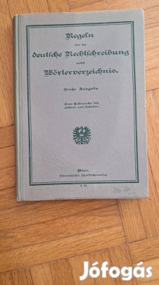 Német helyesírási szabályok szójegyzékkel, német könyv