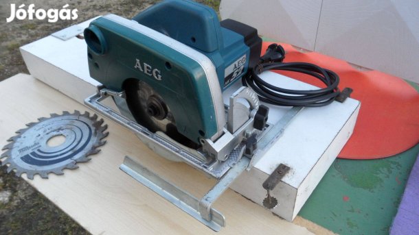 Német ipari körfűrész kézi fűrészgép új állapot fa-fém 160 mm