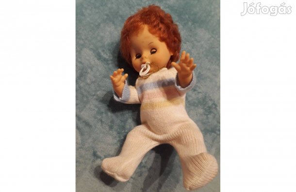 Német játék baba, babagyűjteményből, nagyon szép állapotban