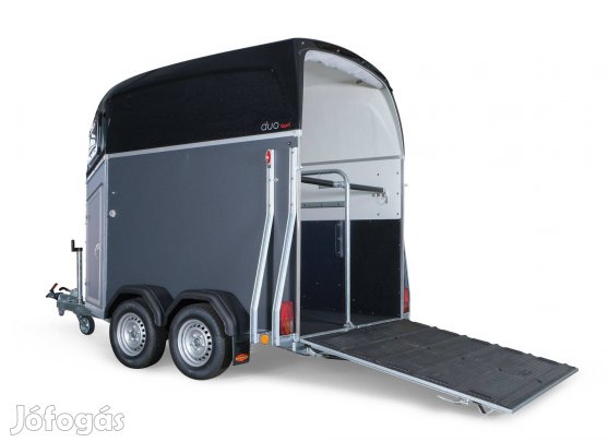 Német lószállító utánfutó - gyári készletről - lízing lehetőséggel!