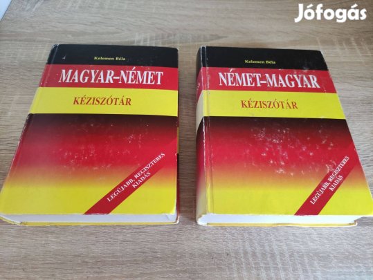 Német-magyar Magyar-német kéziszótár