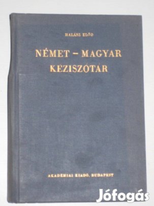 Német-magyar kéziszótár 1969
