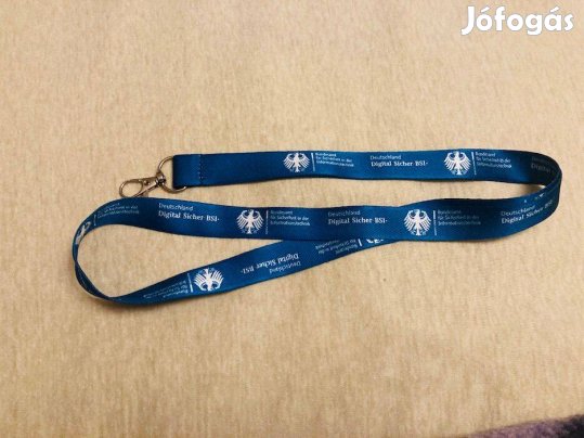 Német nyakpánt, Deutschland Digital Sicher kulcstartó