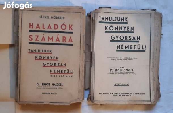 Német nyelvkönyv 1939