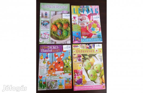 Német nyelvű barkácsújságok ill. könyvecske főként húsvéti témában