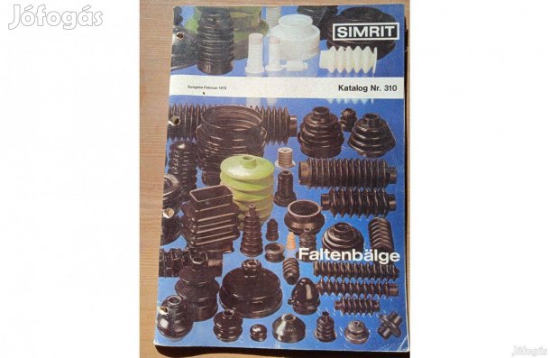 Német nyelvű gépészeti alkatrész katalógus