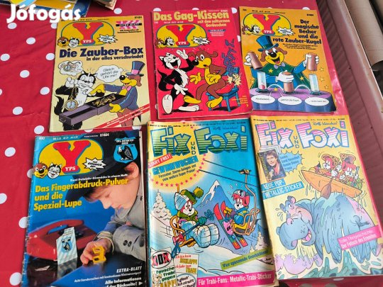 Német nyelvű képregény 6 db eladó!