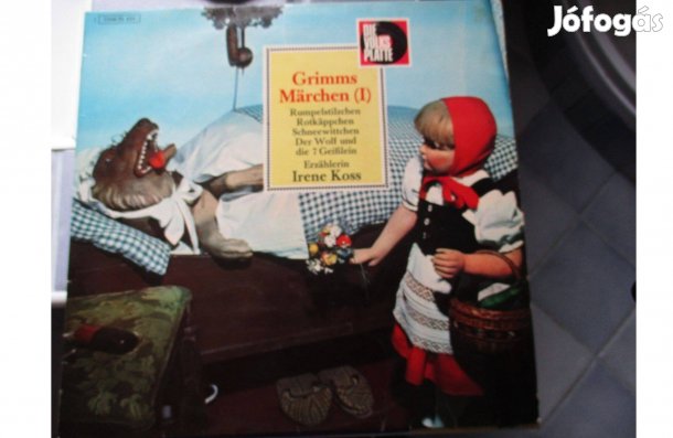 Német nyelvű mese bakelit hanglemezek eladók