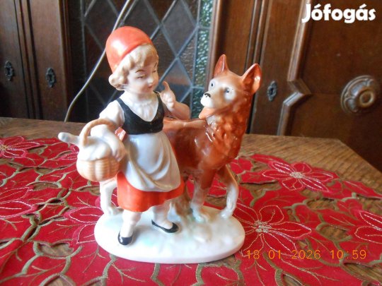 Német porcelán, Piroska és a farkas