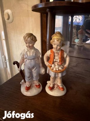 Német porcelán figura