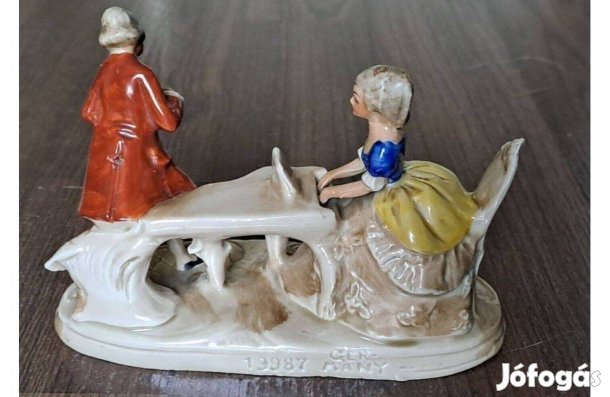 Német porcelán figurális ábrázolás