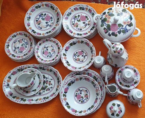 Német porcelán hat személyes étkészlet