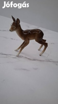 Német porcelán őz