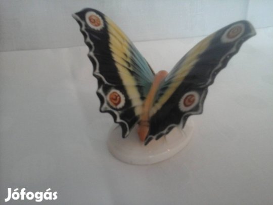 Német porcelán pillangó