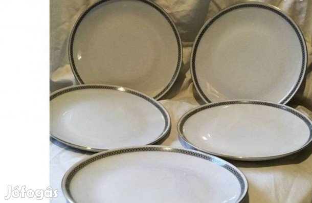 Német porcelán süteményes tányérok