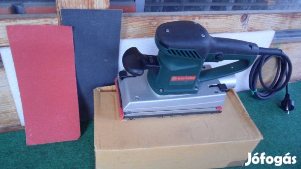 Német új ipari excenter csiszoló fényesítő nagy "lap" 13x22 több funkc