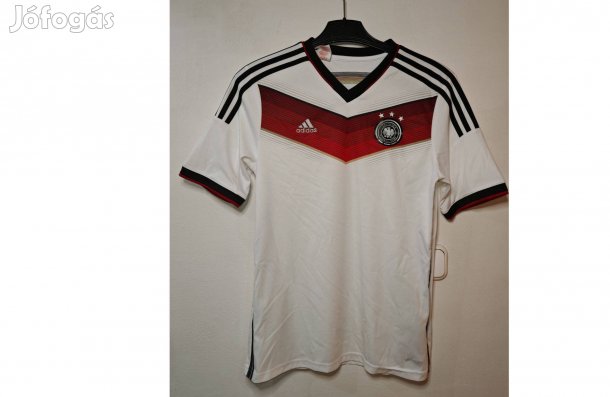 Német válogatott eredeti adidas 2014 fehér mez (XL, 176)
