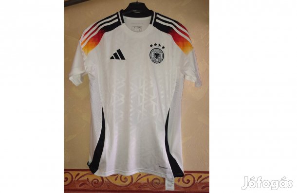 Német válogatott eredeti fehér adidas EURO2024 mez (S, XL)