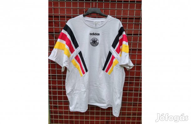 Német válogatott eredeti fehér adidas Originals póló (2XL)