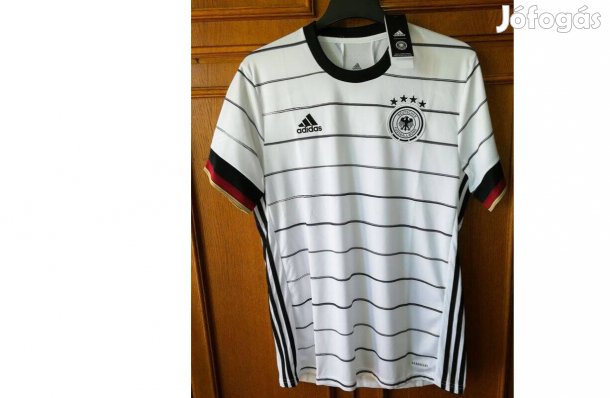 Német válogatott fehér 2020-as eredeti adidas mez (L, XL)