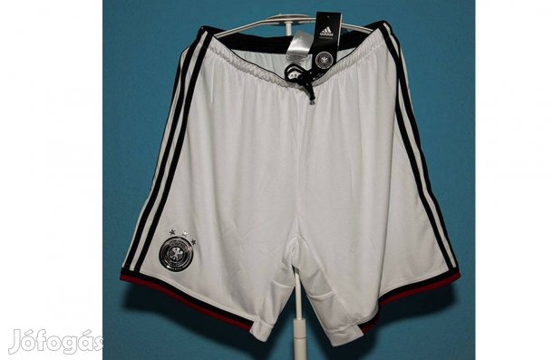 Német válogatott fehér eredeti adidas nadrág (új, címkés)