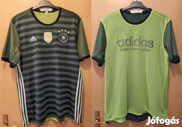 Német válogatott zöld eredeti adidas dupla oldalú mez