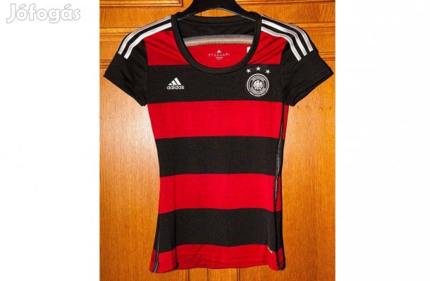 Német válogatottadidas Női fekete piros focimez (XS)