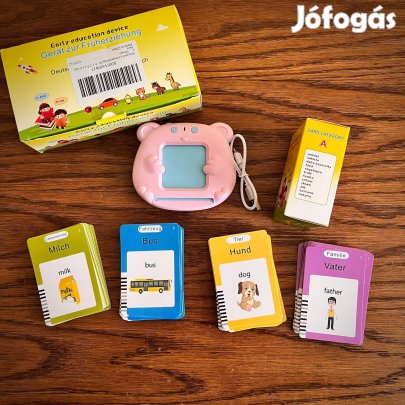 Németangol képes tanulókártyás oktatójáték