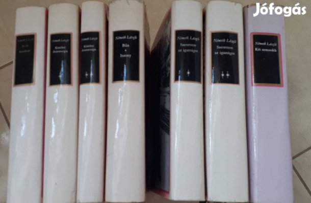 Németh László könyvsorozat darabjai jó állapotban eladók