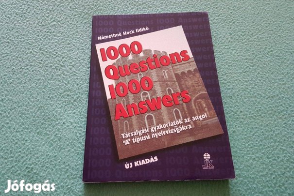 Némethné Hock Ildikó: 1000 kérdés 1000 felelet - angol könyv