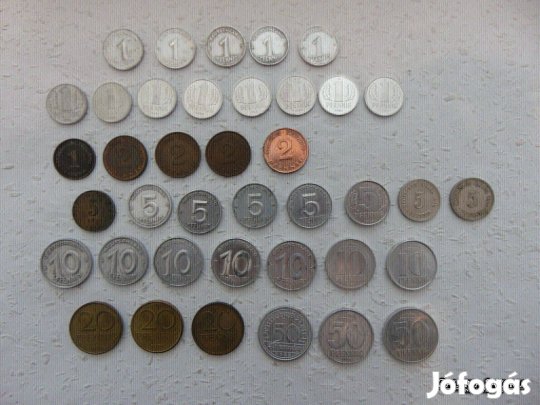 Németország 39 darab pfennig fémpénz LOT !