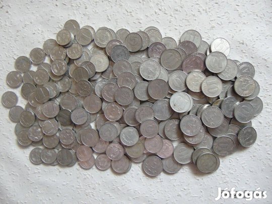 Németország alumínium 1 - 5 - 10 pfennig 230 darab 30 ft / db