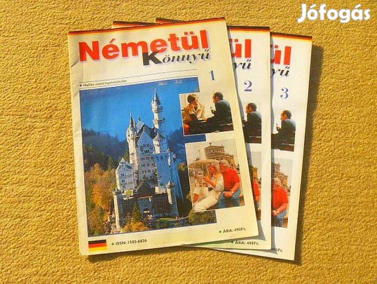 Németül Könnyű - 1,2,3. kötet