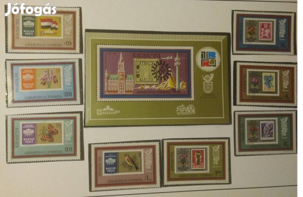 Nemzetközi Bélyegkiállítás Ibra '73 - Bélyeg sorozat (1973)