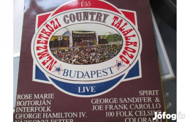 Nemzetközi Country Találkozó bakelit hanglemez eladó